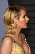 EMMA ROBERTS at 2018 Vanity Fair Oscar Party in Beverly Hills 03/04/2018