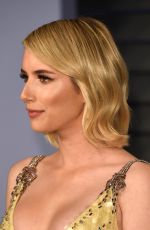 EMMA ROBERTS at 2018 Vanity Fair Oscar Party in Beverly Hills 03/04/2018