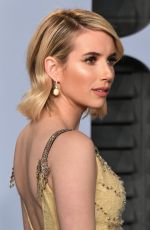 EMMA ROBERTS at 2018 Vanity Fair Oscar Party in Beverly Hills 03/04/2018