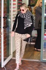 EMMA ROBERTS at a Spa Treatment at Beverly Hills Nail Design 03/04/2018