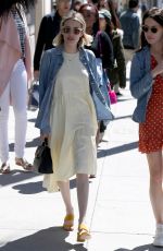 EMMA ROBERTS Out and About in Beverly HIlls 03/17/2018