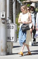 EMMA ROBERTS Out and About in Beverly HIlls 03/17/2018