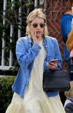 EMMA ROBERTS Out and About in Beverly HIlls 03/17/2018