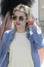 EMMA ROBERTS Out and About in Beverly HIlls 03/17/2018