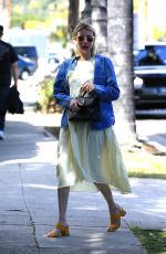 EMMA ROBERTS Out and About in Beverly HIlls 03/17/2018