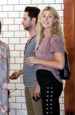 EMMA SLATER and Sasha Farber Out in Studio City 03/30/2018