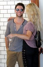 EMMA SLATER and Sasha Farber Out in Studio City 03/30/2018