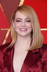 EMMA STONE at 90th Annual Academy Awards in Hollywood 03/04/2018