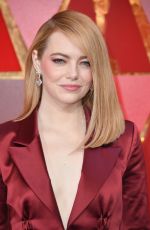 EMMA STONE at 90th Annual Academy Awards in Hollywood 03/04/2018