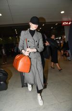 EMMA STONE at Charles De Gaulle Airport in Paris 03/06/2018