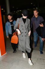 EMMA STONE at Charles De Gaulle Airport in Paris 03/06/2018