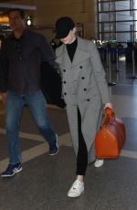 EMMA STONE at Los Angeles International Airport 03/05/2018