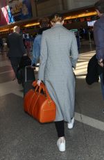 EMMA STONE at Los Angeles International Airport 03/05/2018