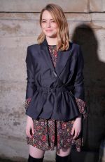 EMMA STONE at Louis Vuitton Fashion Show in Paris 03/06/2018