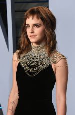 EMMA WATSON at 2018 Vanity Fair Oscar Party in Beverly Hills 03/04/2018