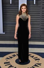EMMA WATSON at 2018 Vanity Fair Oscar Party in Beverly Hills 03/04/2018