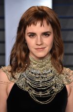 EMMA WATSON at 2018 Vanity Fair Oscar Party in Beverly Hills 03/04/2018