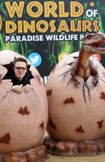 EMMA WILLIS and EMMA BUNTON at Lauch of World of Dinosaurs at Paradise Wildlife Park in Broxbourne 03/24/2018