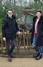 EMMA WILLIS and EMMA BUNTON at Lauch of World of Dinosaurs at Paradise Wildlife Park in Broxbourne 03/24/2018