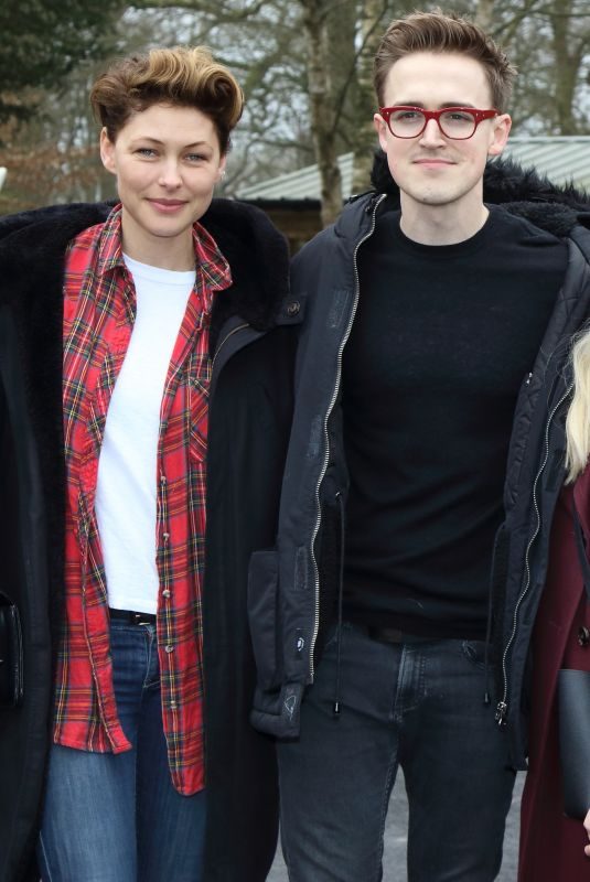 EMMA WILLIS and EMMA BUNTON at Lauch of World of Dinosaurs at Paradise Wildlife Park in Broxbourne 03/24/2018