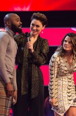 EMMA WILLIS at The Voice UK Show in London 03/03/2018