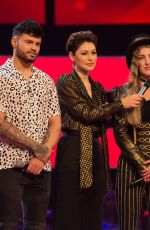 EMMA WILLIS at The Voice UK Show in London 03/03/2018