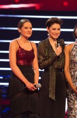 EMMA WILLIS at The Voice UK Show in London 03/03/2018
