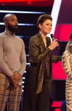 EMMA WILLIS at The Voice UK Show in London 03/03/2018