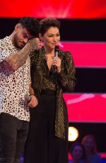 EMMA WILLIS at The Voice UK Show in London 03/03/2018