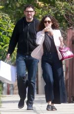 EMMY ROSSUM and Sam Esmail Out in Los Angeles 03/18/2018