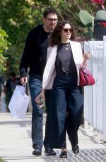 EMMY ROSSUM and Sam Esmail Out in Los Angeles 03/18/2018