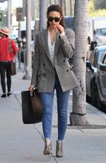 EMMY ROSSUM at a Pressed Juicery in Beverly Hills 03/08/2018