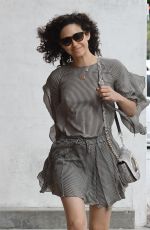EMMY ROSSUM Leaves a Medical Building in Beverly Hills 03/19/2018