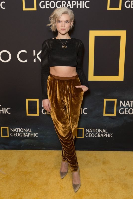 ERIN RICHARDS at One Strange Rock Premiere in New York 03/14/2018