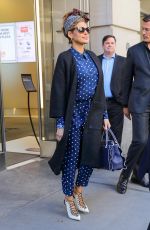EVA MENDES Out and About in New York 03/19/2018