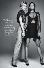 EVAN RACHEL WOOD and THANDIE NEWTON in Foxtel Magazine, April 2018
