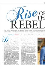 EVAN RACHEL WOOD and THANDIE NEWTON in Foxtel Magazine, April 2018