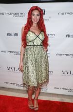 FARRAH ABRAHAM at Metropolitan Fashion Week Men