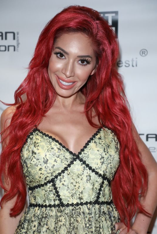 FARRAH ABRAHAM at Metropolitan Fashion Week Men’s Fashion Show in Los Angeles 03/29/2018