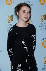 FERN DEACON at RTS Programme Awards in London 03/20/2018