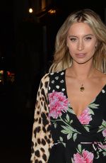 FERNE MCCANN Out for Dinner in London 03/15/2018