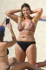FIONA FALKINER and LARA CREBER in Bikinis at Coogee Beach in Sydney 03/08/2018