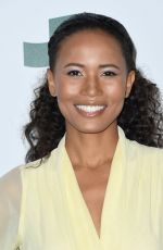 FOLA EVANS-AKINGBOLA at Global Green Pre-Oscars Party in Los Angeles 02/28/2018