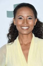 FOLA EVANS-AKINGBOLA at Global Green Pre-Oscars Party in Los Angeles 02/28/2018