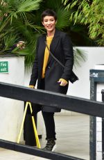 FRANKIE BRIDGE at ITV Studios in London 03/29/2018
