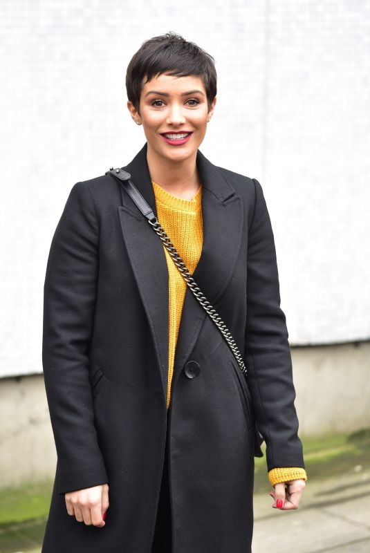 FRANKIE BRIDGE at ITV Studios in London 03/29/2018