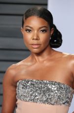GABRIELLE UNION at 2018 Vanity Fair Oscar Party in Beverly Hills 03/04/2018