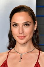 GAL GADOT at 2018 Vanity Fair Oscar Party in Beverly Hills 03/04/2018