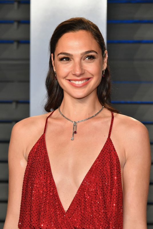 GAL GADOT at 2018 Vanity Fair Oscar Party in Beverly Hills 03/04/2018