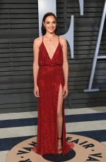 GAL GADOT at 2018 Vanity Fair Oscar Party in Beverly Hills 03/04/2018